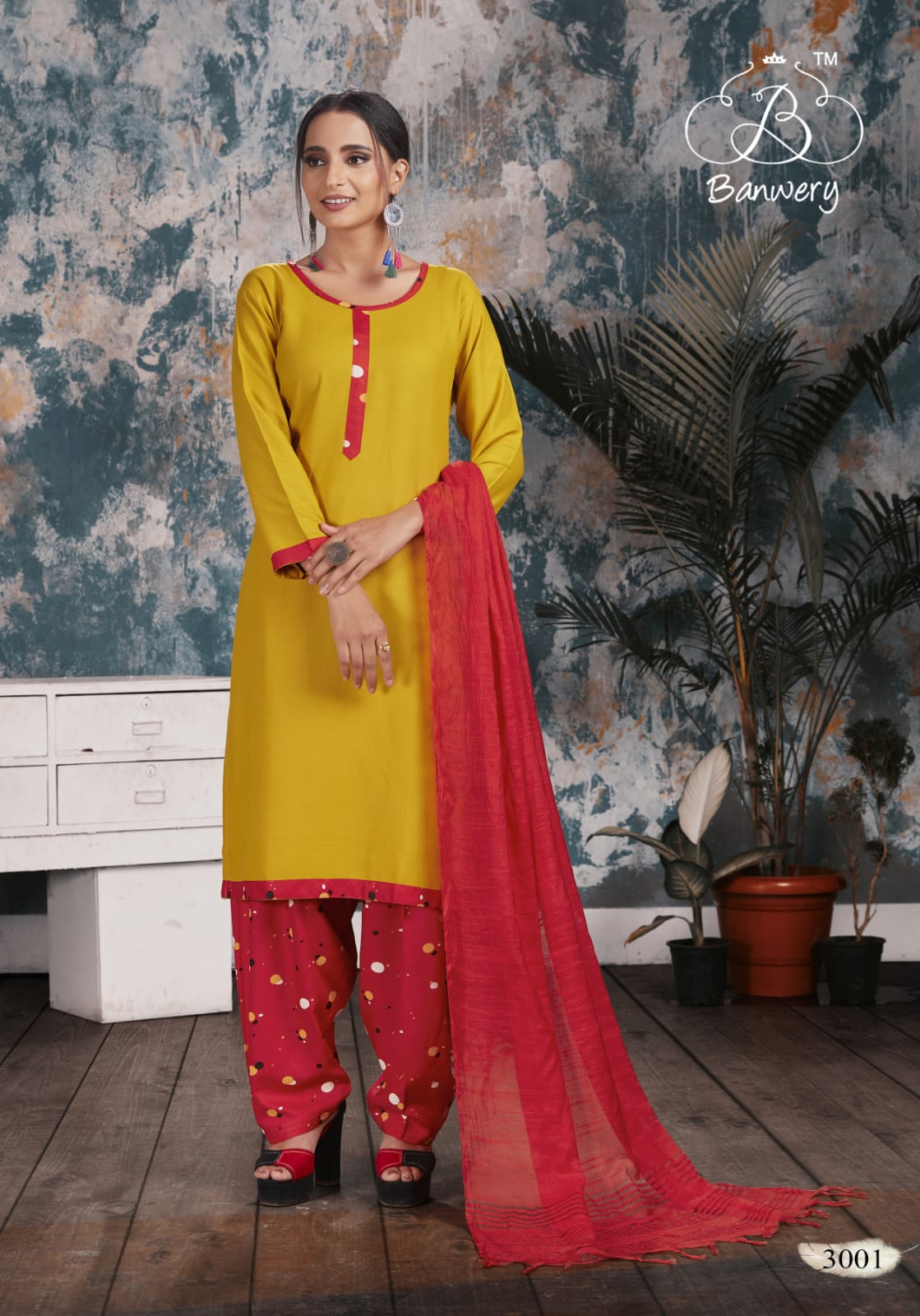 Banwery Soni Kudi 3 Festive Wear Latest Designer Cotton Ready Made Collection